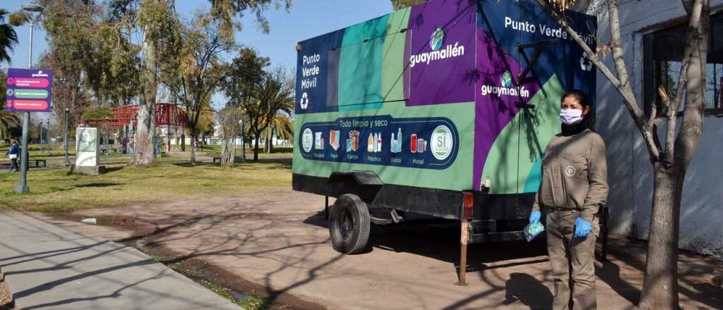 Guaymallén inauguró un Punto Verde en Los Corralitos