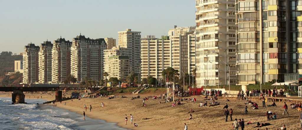 Así reflejan los medios chilenos la marea argentina en Viña del Mar