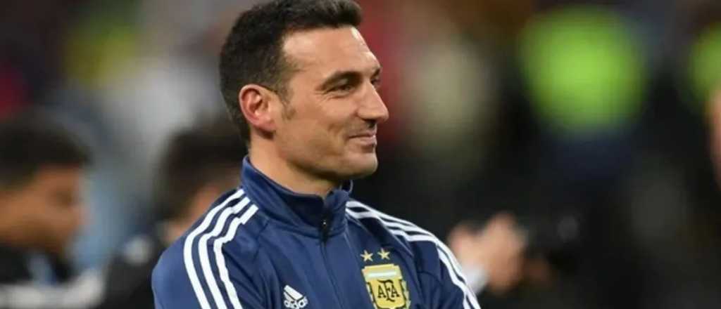 En medio de las pálidas en la Selección, Scaloni recibió una gran noticia