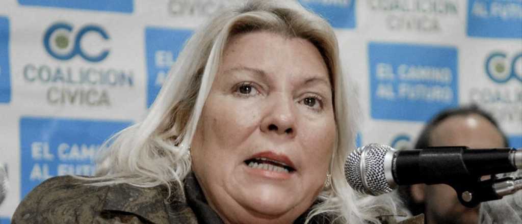 Internaron a Elisa Carrió tras sufrir una descompensación