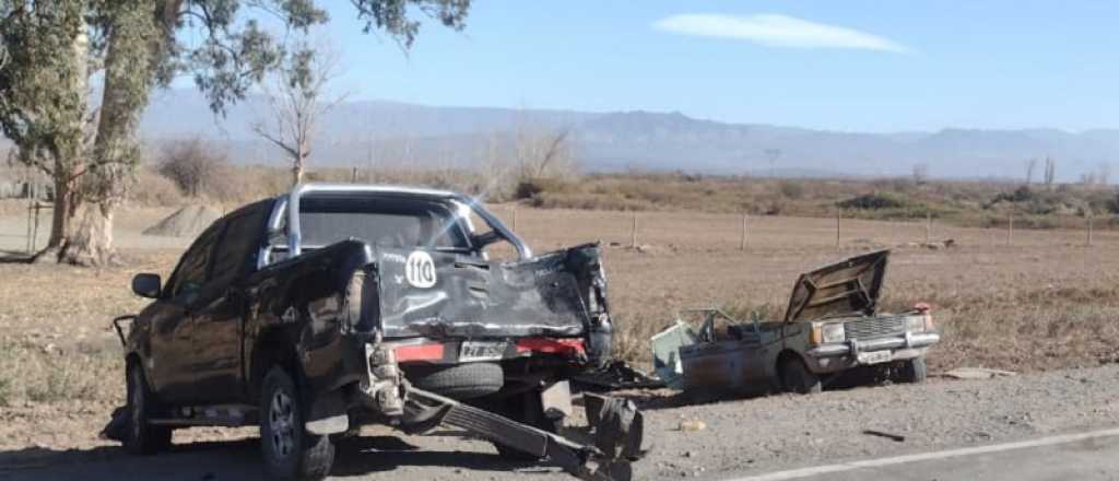 Chocaron un auto, una camioneta y un camión en Lavalle