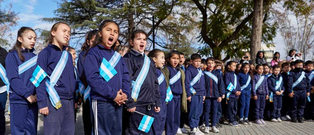 Las Heras homenajeó a San Martín en un emotivo acto