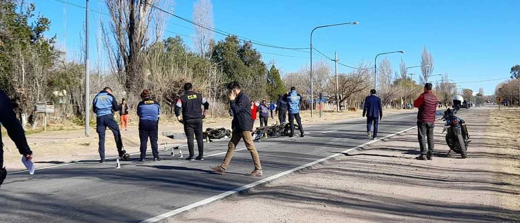 Otra víctima fatal del accidente de motos del viernes en San Rafael