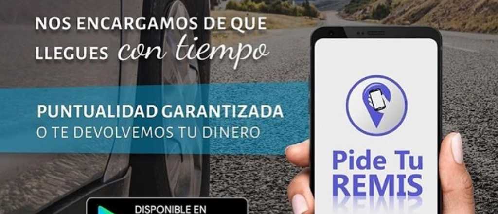 La empresa Mendoza Remis actualiza su app "Pide Tu Remis"