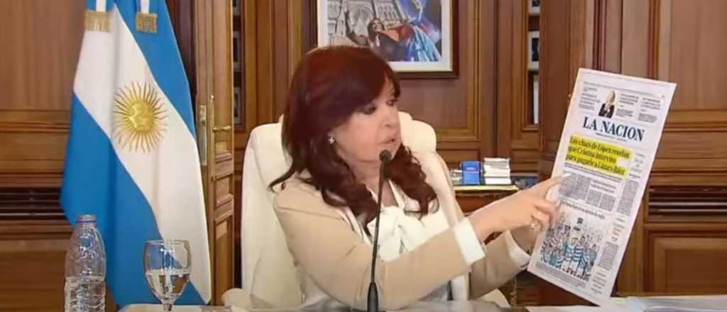 Cristina en apuros apela a los diarios para sostener que la juzgan por lawfare