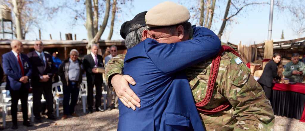 Las Heras homenajeó a padres combatientes de Malvinas