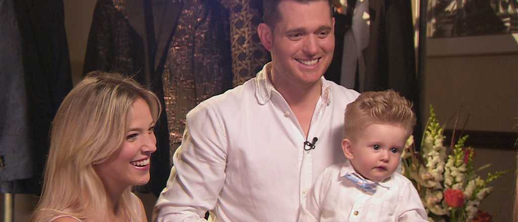 Video: Luisana Lopilato mostró el nacimiento de su hijo con Bublé cantando