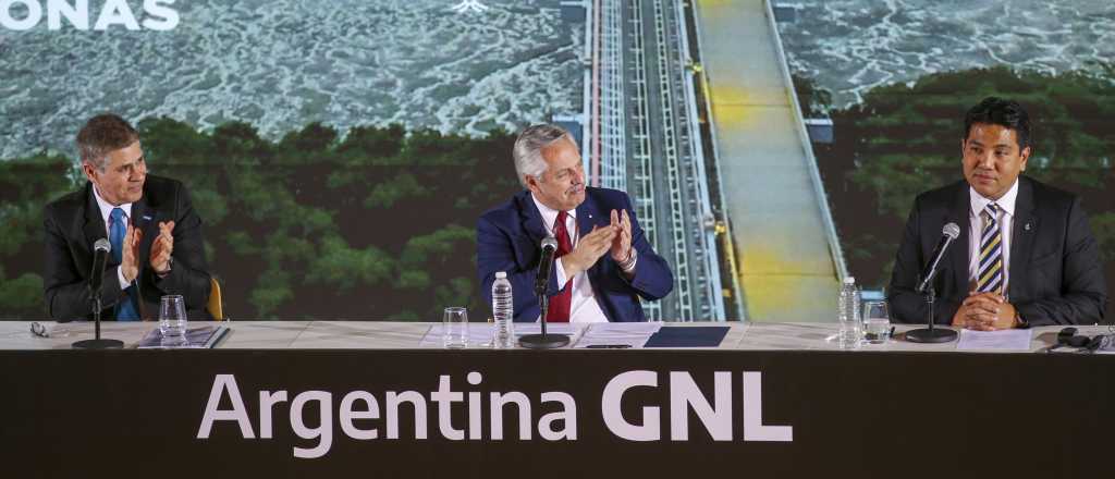 Una planta de Gas Natural Licuado, el megaproyecto que anunció Alberto