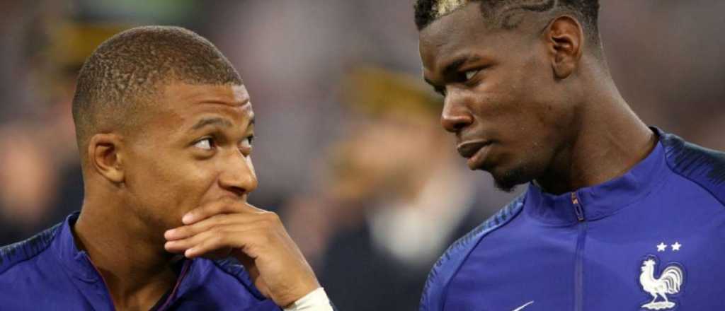 Mbappé llamó a Pogba tras las acusaciones de brujería 