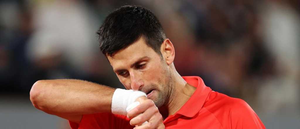 Tras eliminar a Cerúndolo, Djokovic abandonó Roland Garros 