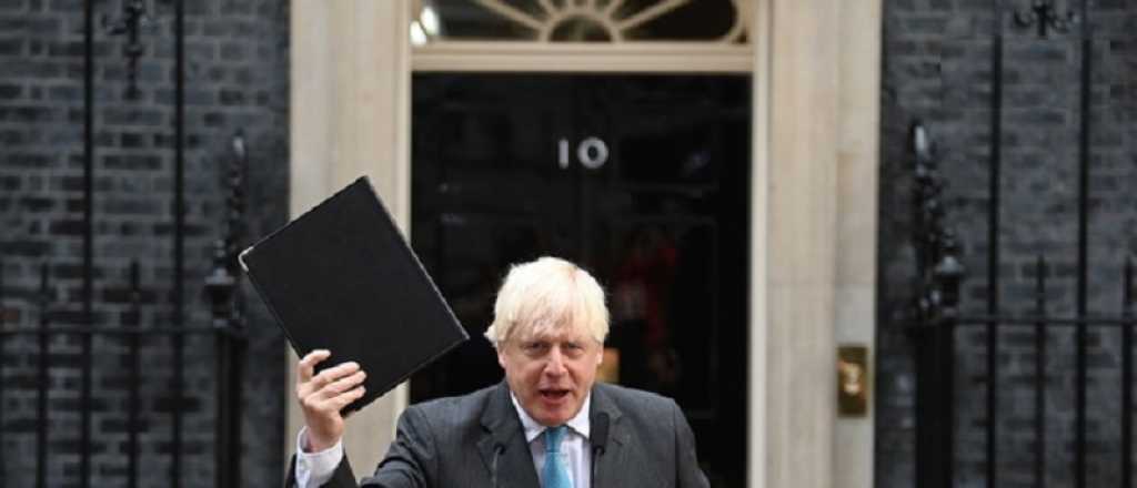 Antes de presentar su renuncia, Boris Johnson dio su apoyo a Liz Truss