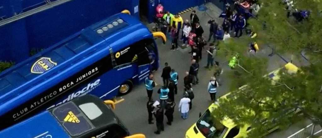 Video: así fue la llegada de Boca a la Bombonera