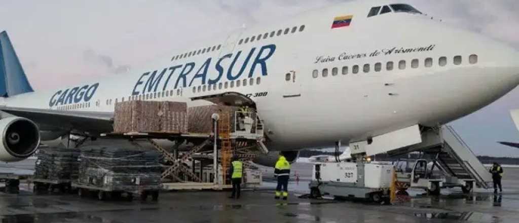 Tripulantes del avión venezolano-iraní se fueron de la Argentina
