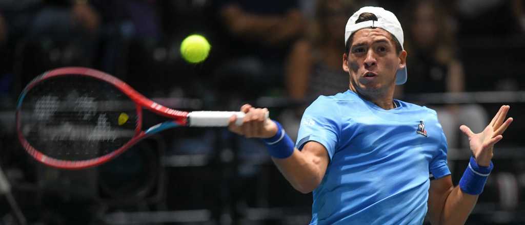 Báez no pudo con Berrettini y Argentina está en desventaja 