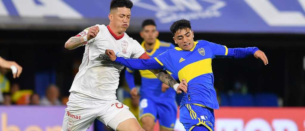 Boca y Huracán empataron en la Bombonera 