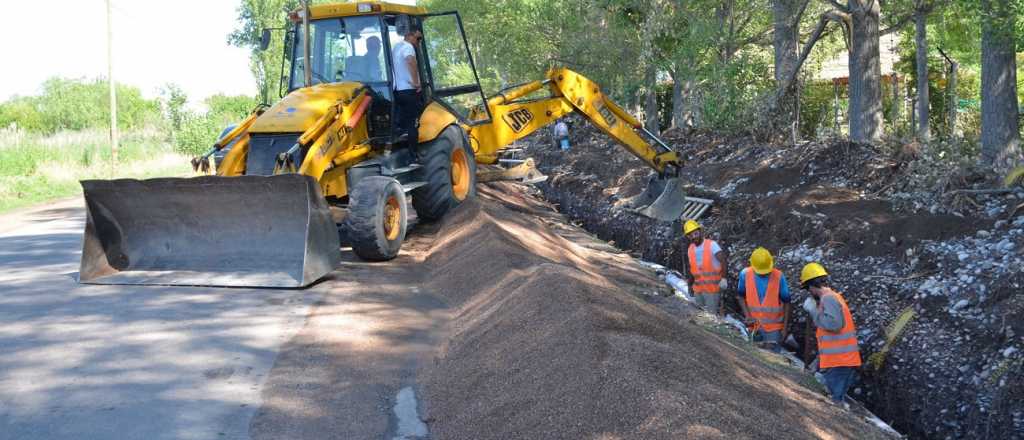 El Colector Cloacal Norte de San Rafael entró en su tramo final