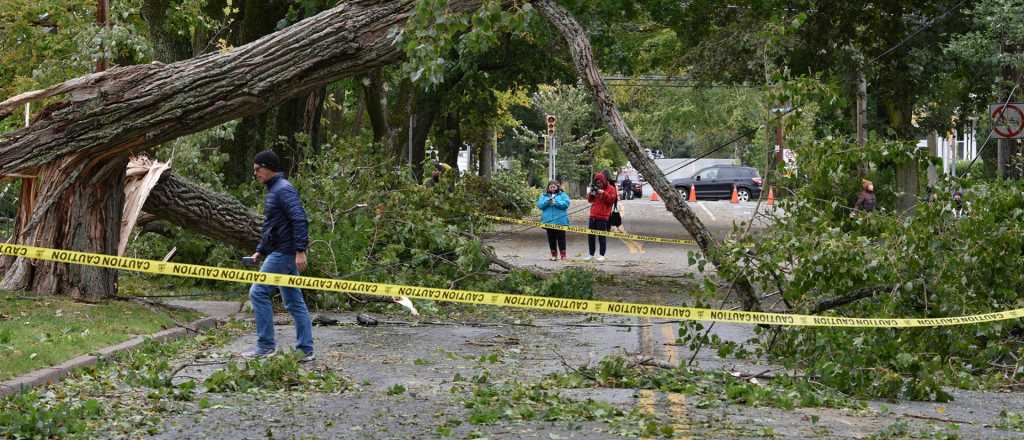 La tormenta Fiona provocó graves destrozos al llegar a Canadá