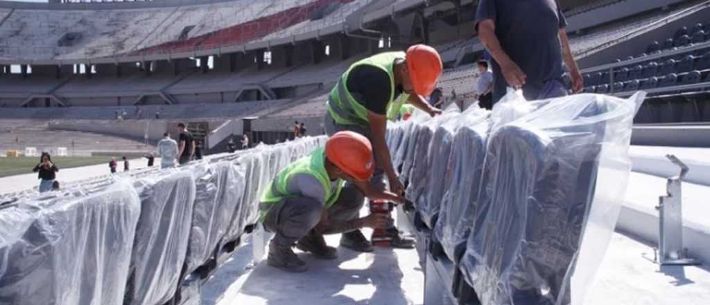 River: el detalle de los avances en las obras del Monumental 