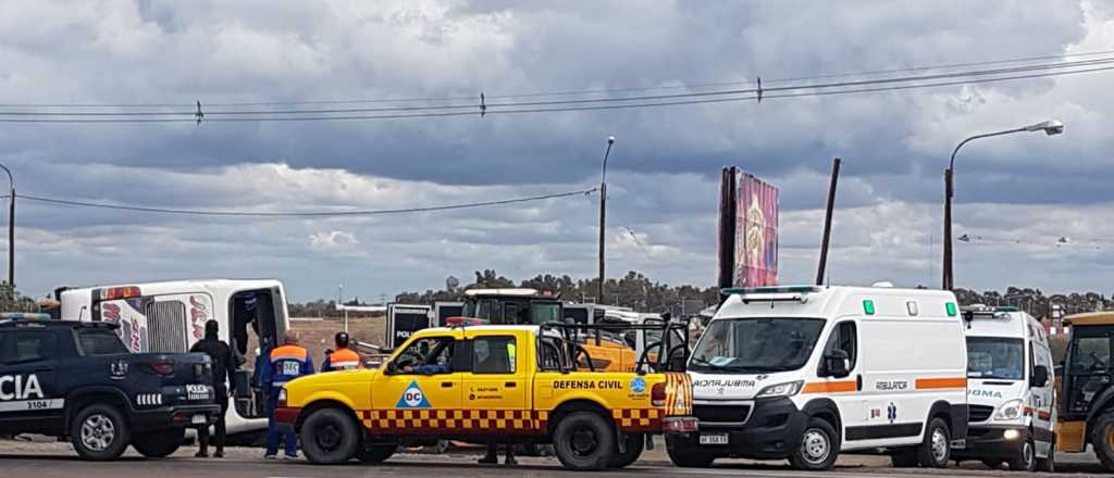 Imputaron al chofer del micro con hinchas de Boca accidentado en Mendoza