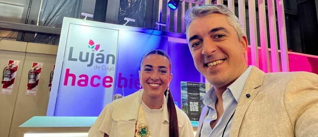 Luján pasó por la Feria Internacional del Turismo