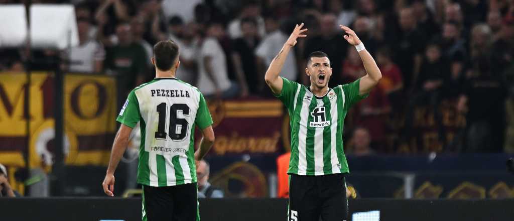 Guido Rodríguez le ganó el duelo a Dybala y Betis festejó ante Roma