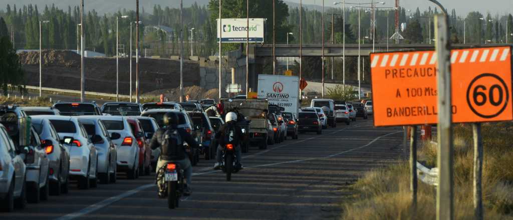 Fotos: así fue el regreso a Mendoza luego del fin de semana largo