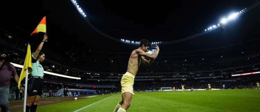 Video: festejó como Cristiano Ronaldo y le anularon el gol