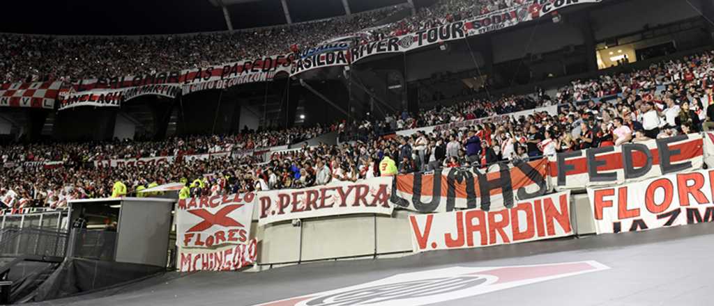 Se cayó una pared de una tribuna del Monumental