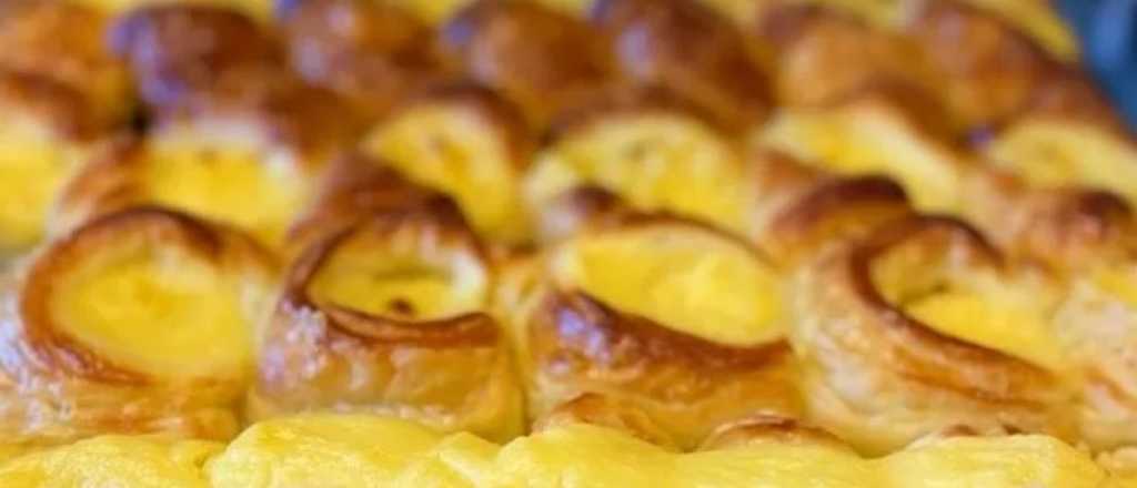 Cómo preparar facturas de crema pastelera con dulce de leche