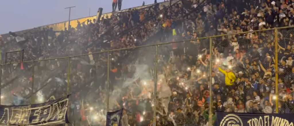 Video: fiesta de los hinchas de la Lepra en el Gargantini antes del clásico