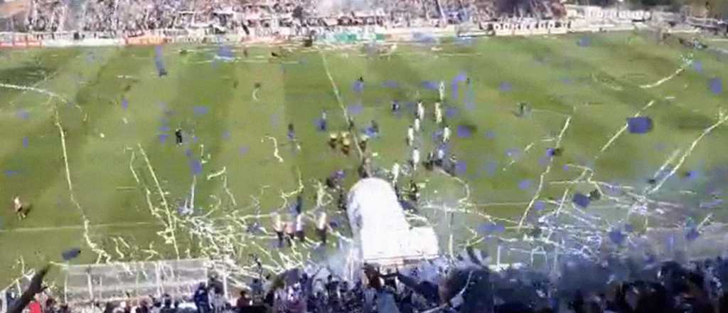 Video: espectacular recibimiento del pueblo de Gimnasia en el clásico