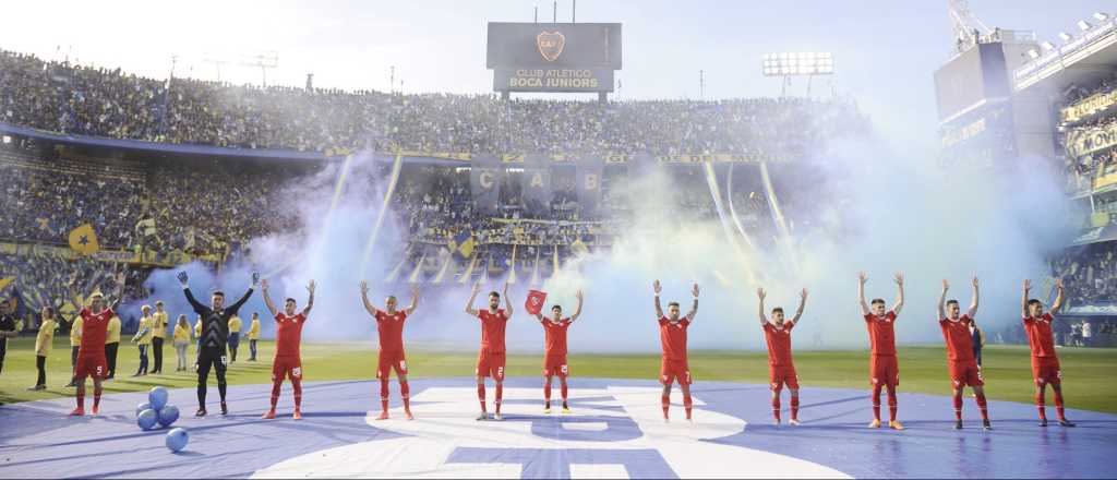 El picante tweet del Rojo tras empatar con Boca en la Bombonera