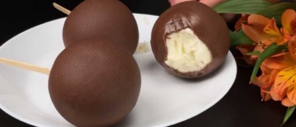 Con leche y chocolate, prepará un exquisito helado casero