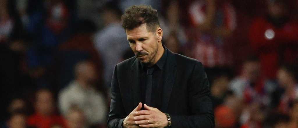 Duro golpe para el Atlético del Cholo: último y sin copas