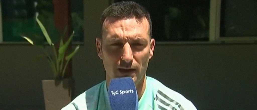 Scaloni reveló de qué equipo era hincha de chico y quién era su ídolo