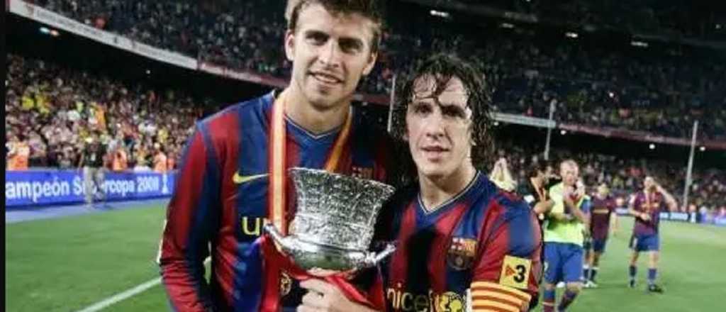 "Estoy en shock": el particular mensaje de Puyol a Piqué 