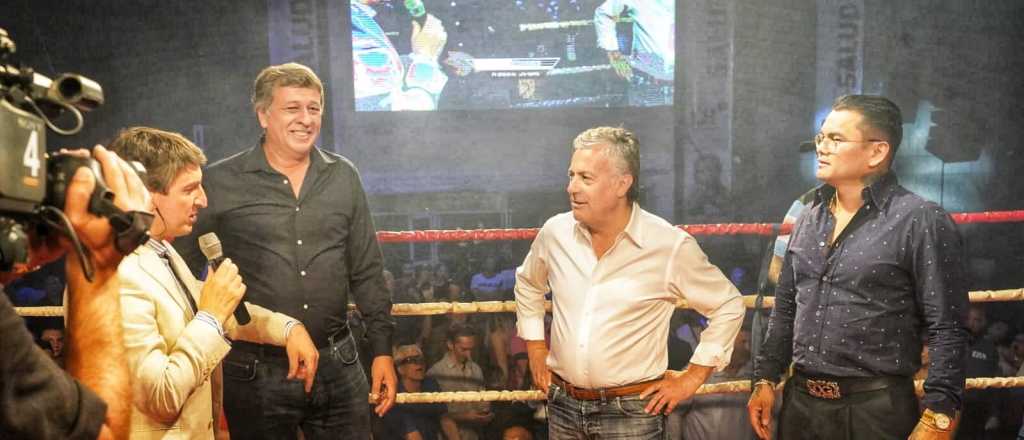 Noche de box en Las Heras con presencia de radicales