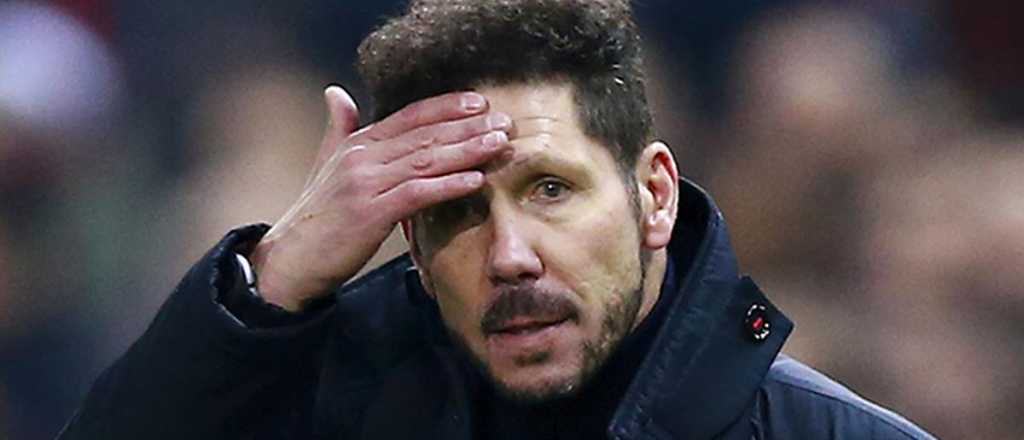 El gesto del Cholo Simeone nunca antes visto contra sus jugadores