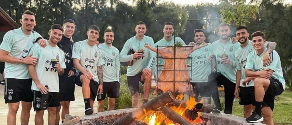 El asado no se toca: cuánta carne y cuántas parrillas llevó la Selección