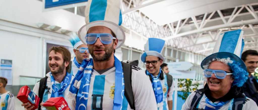 Un jeque árabe organizó una fiesta para hinchas argentinos en Qatar