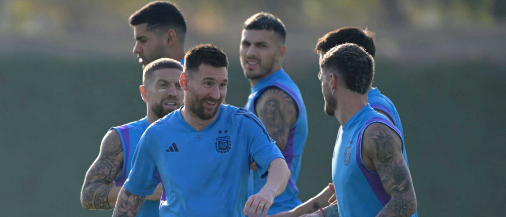 La Selección Argentina volvió a entrenarse pensando en México