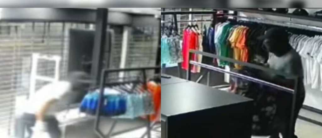 Video Así Entraron A Robar En Un Local Del Centro Mendoza Post 