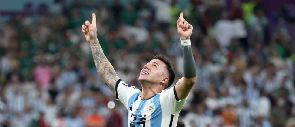 Video: el golazo de Enzo Fernández para sellar el triunfo argentino