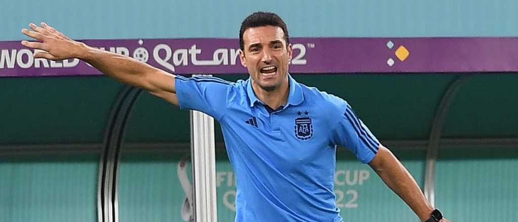 Scaloni, de "no somos candidatos" a una tajante frase sobre Messi