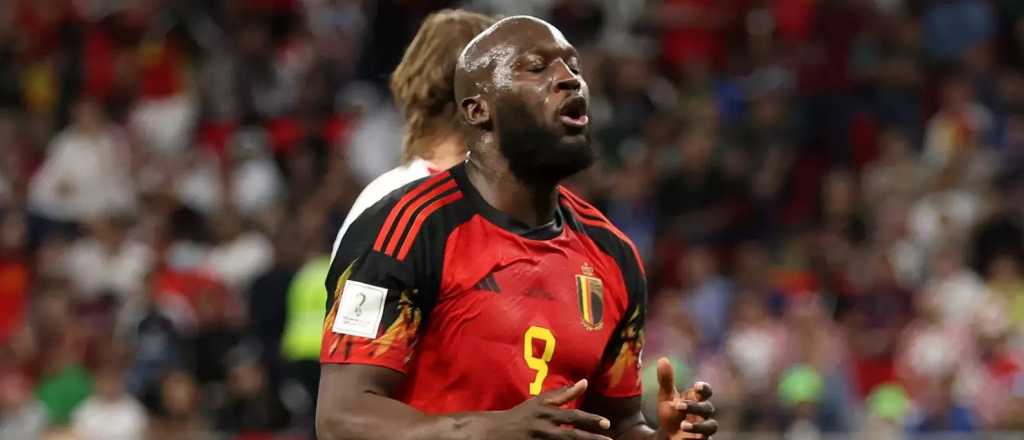 Videos: el insólito show de goles errados de Lukaku que lamenta Bélgica