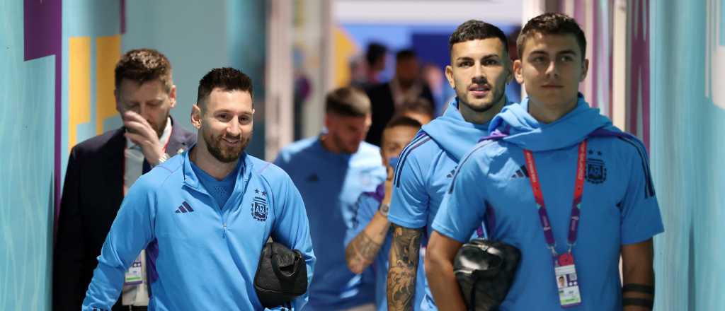 Video: así llegó Argentina al estadio para enfrentar a Australia