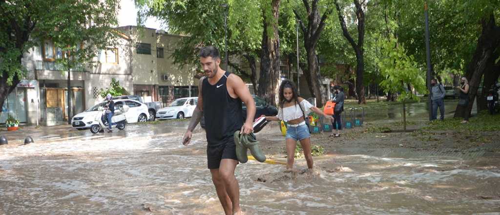 Hay alerta amarilla por tormentas para este lunes en el Sur de Mendoza