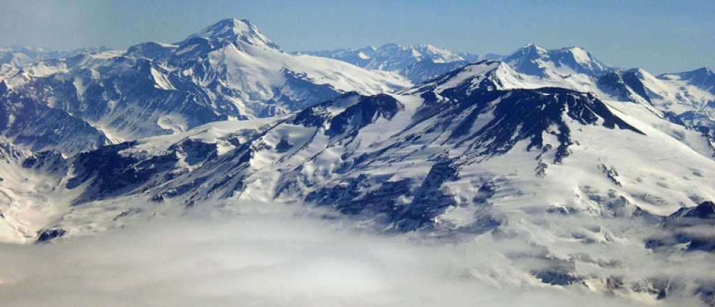 La nieve de la Cordillera de los Andes es limpia como la del Ártico canadiense