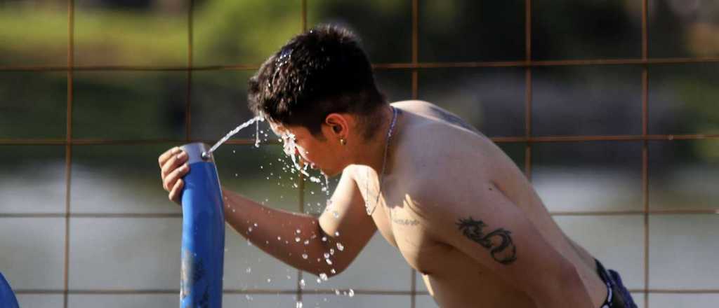 Alerta rojo y naranja por calor extremo en varias zonas de Mendoza