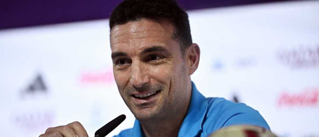 Scaloni, medido, anticipó que el duelo con Croacia "será muy difícil" 